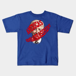 AMERICA'S EMBARRASSMENT Anti-Biden Design Kids T-Shirt